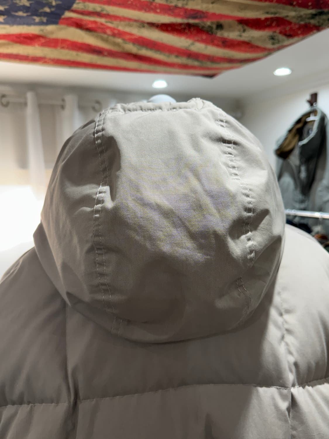 80s 에디바우어 카라코람 다운 파카 (XL) 상품이미지7