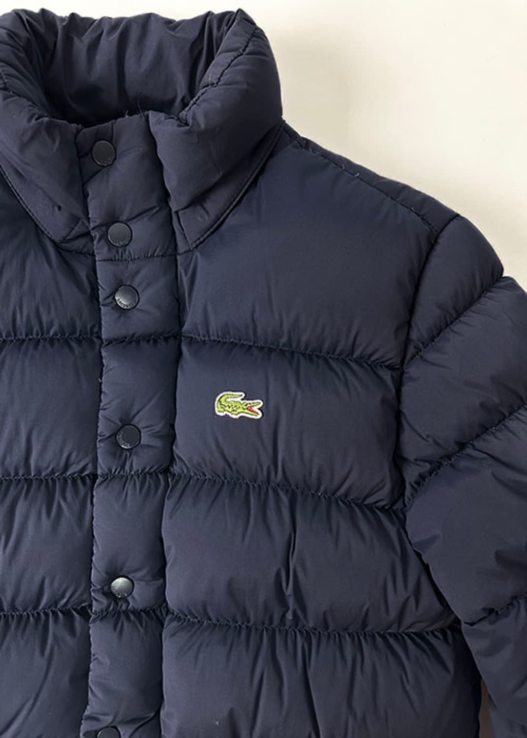 [48] 라코스테 집업 다운 패딩[네이비] 상품이미지5