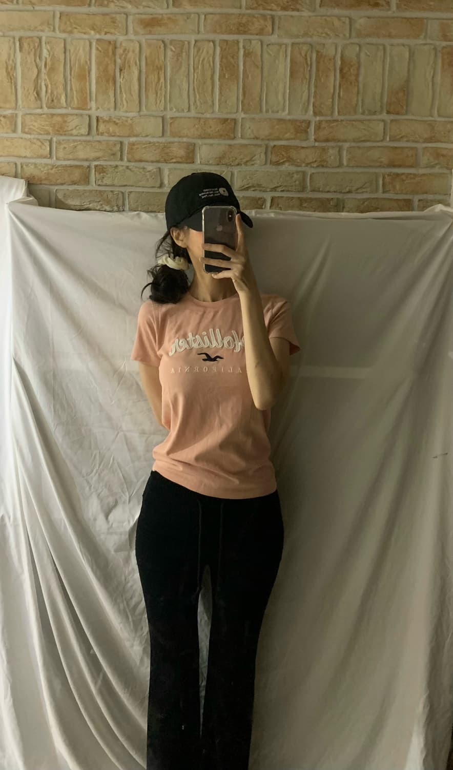 홀리스터 티셔츠, XS, 피치 상품이미지2