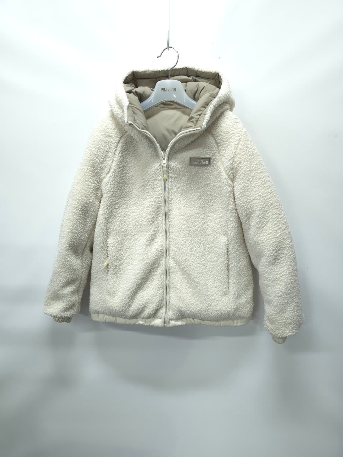 몽벨 여성용 리버시블 양털 후드 패딩 상품이미지1