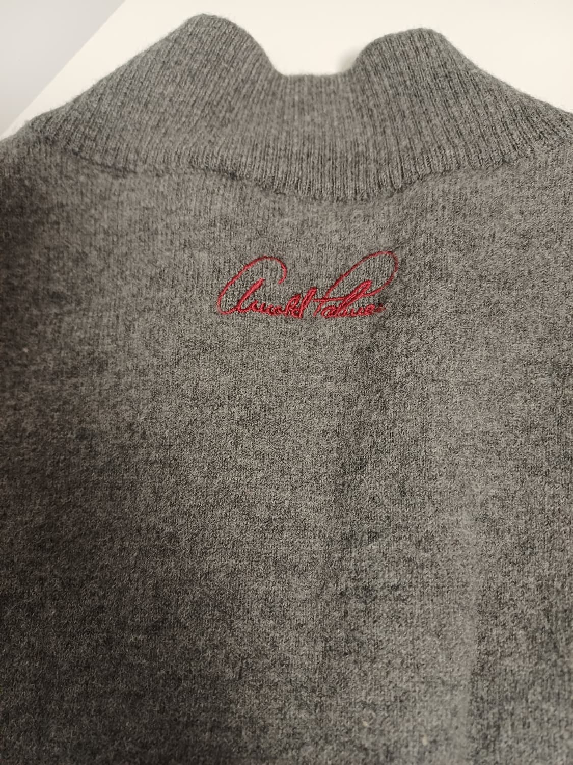 아놀드 파머 남성 아가일 방풍 니트 (라벨 110 -> 실측 95 추천) 상품이미지6