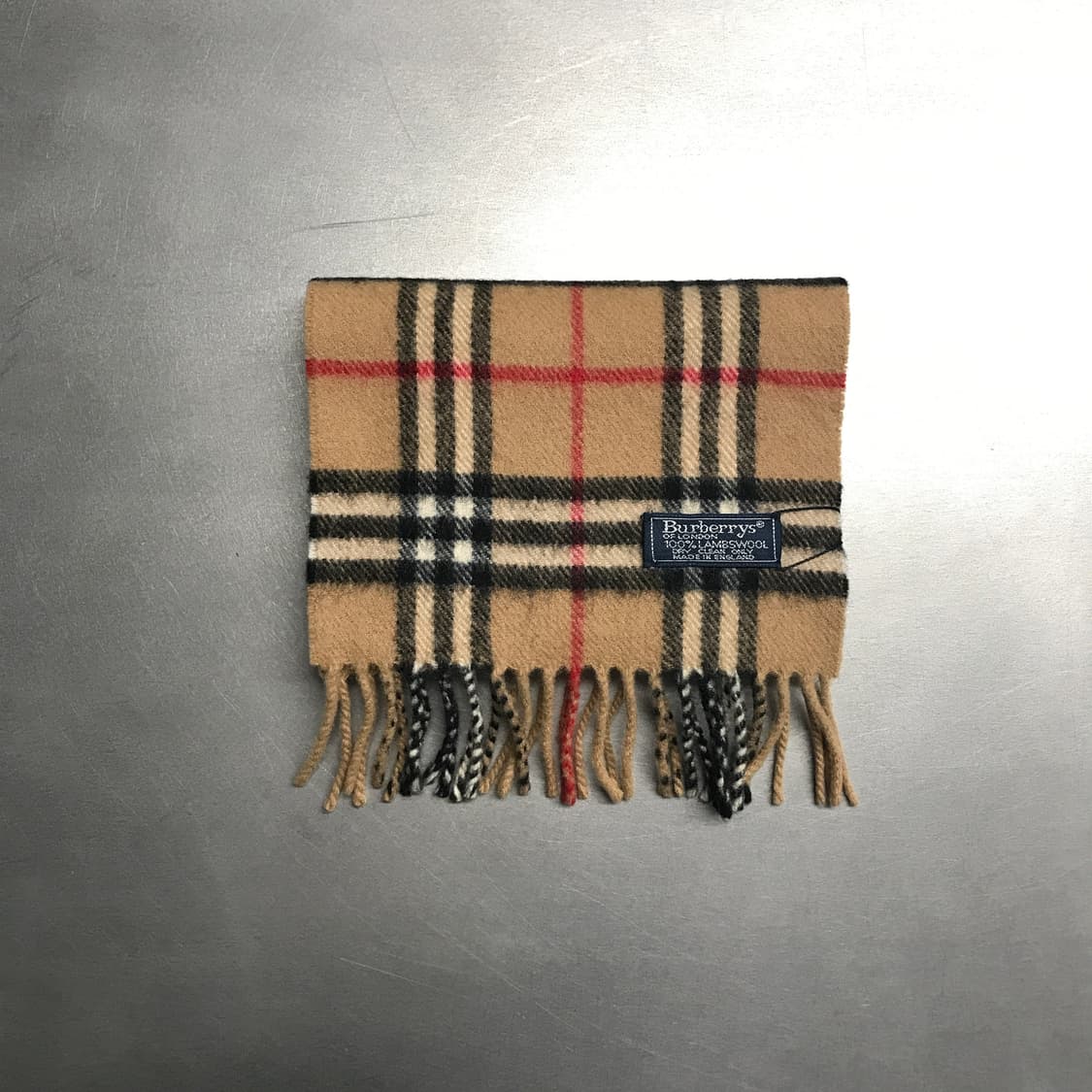 버버리 정품 램스울 머플러 베이지 상품이미지2