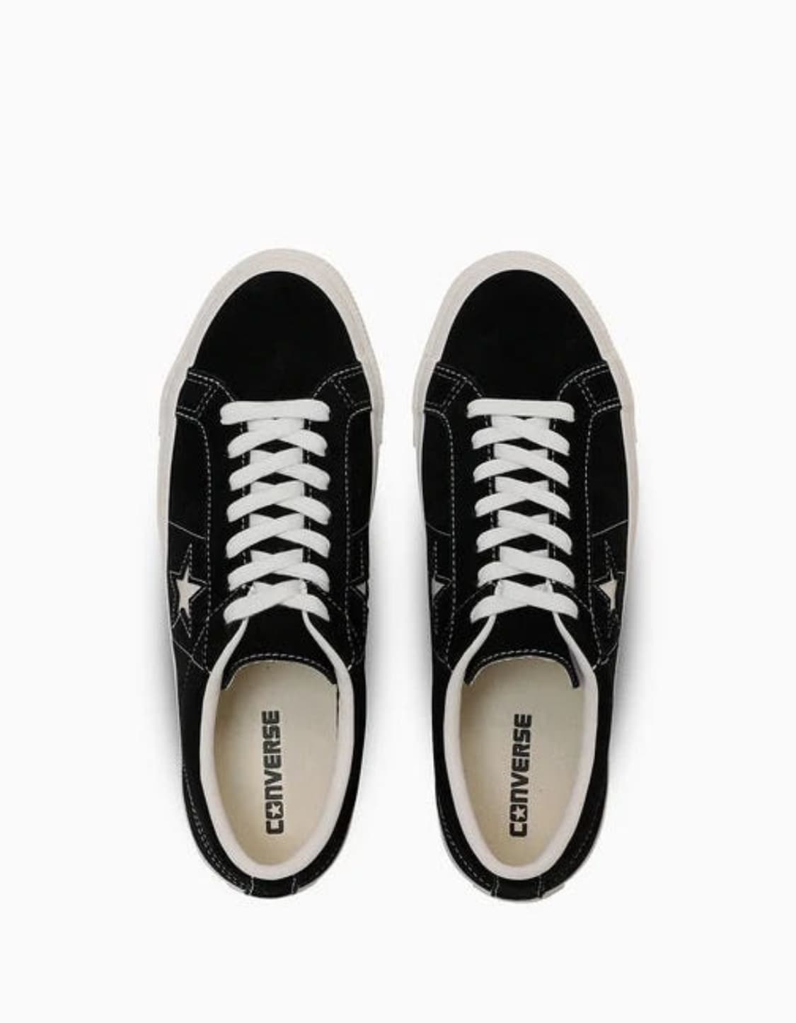 290컨버스 원스타 재팬 스웨이드 블랙 상품이미지2