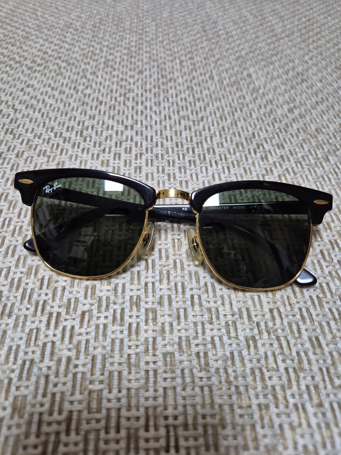 (정품) 레이벤 클럽마스터 블랙 선글라스 RB3016 (48) 레이밴 상품이미지1