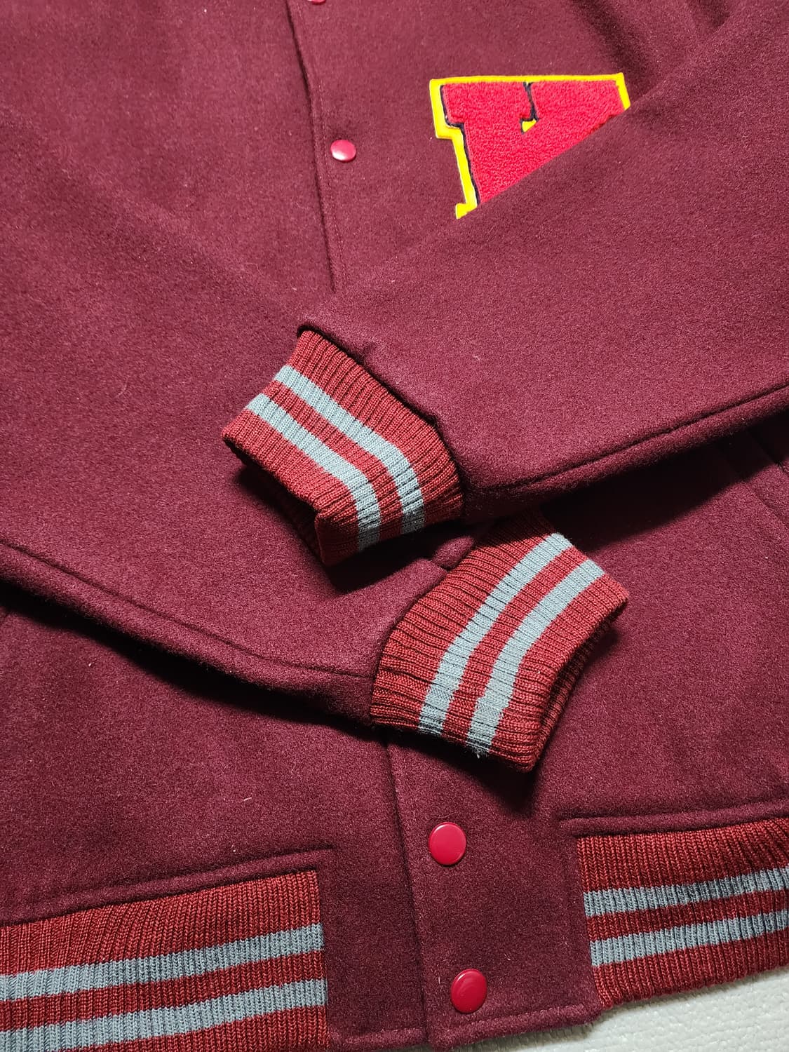 빈티지 80's 톰슨가젤 레터맨 울 바시티 자켓 상품이미지6