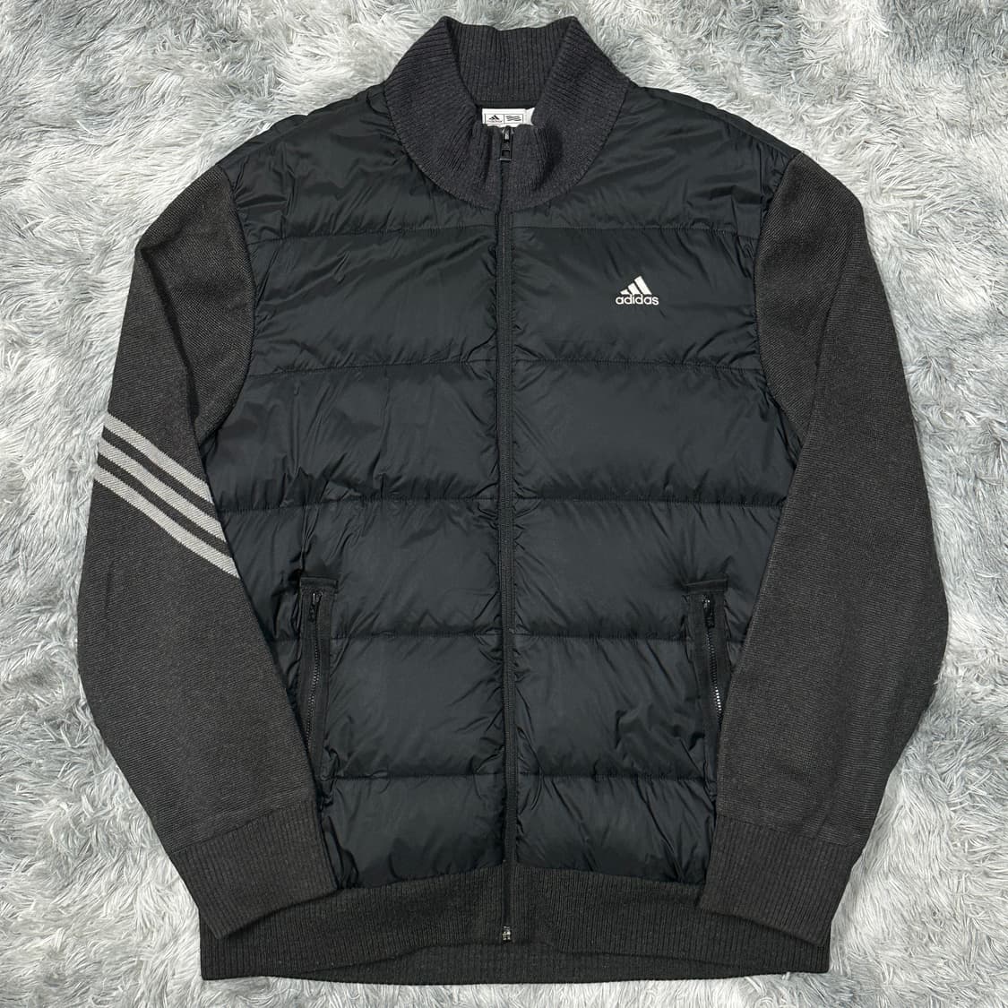 아디다스 골프 다운 니트집업 L 상품이미지1