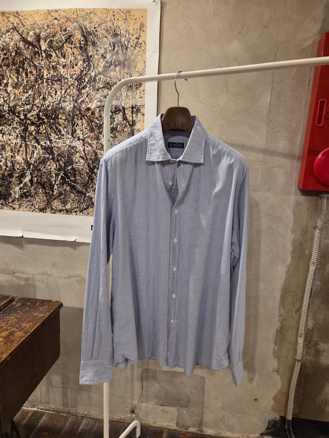 이탈리아 브랜드 브루이어 셔츠 상품이미지1