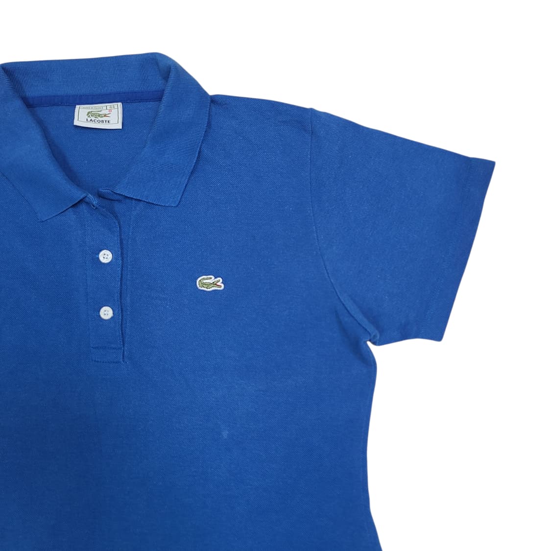 '90s Lacoste 블루 카라티(made in france) 상품이미지4