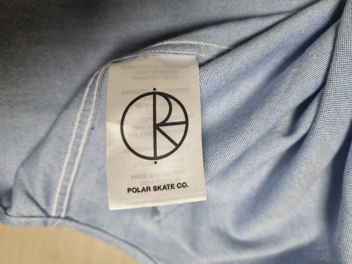 (새상품) 폴라스케이트 벤자민 블루 셔츠 L 사이즈 상품이미지6