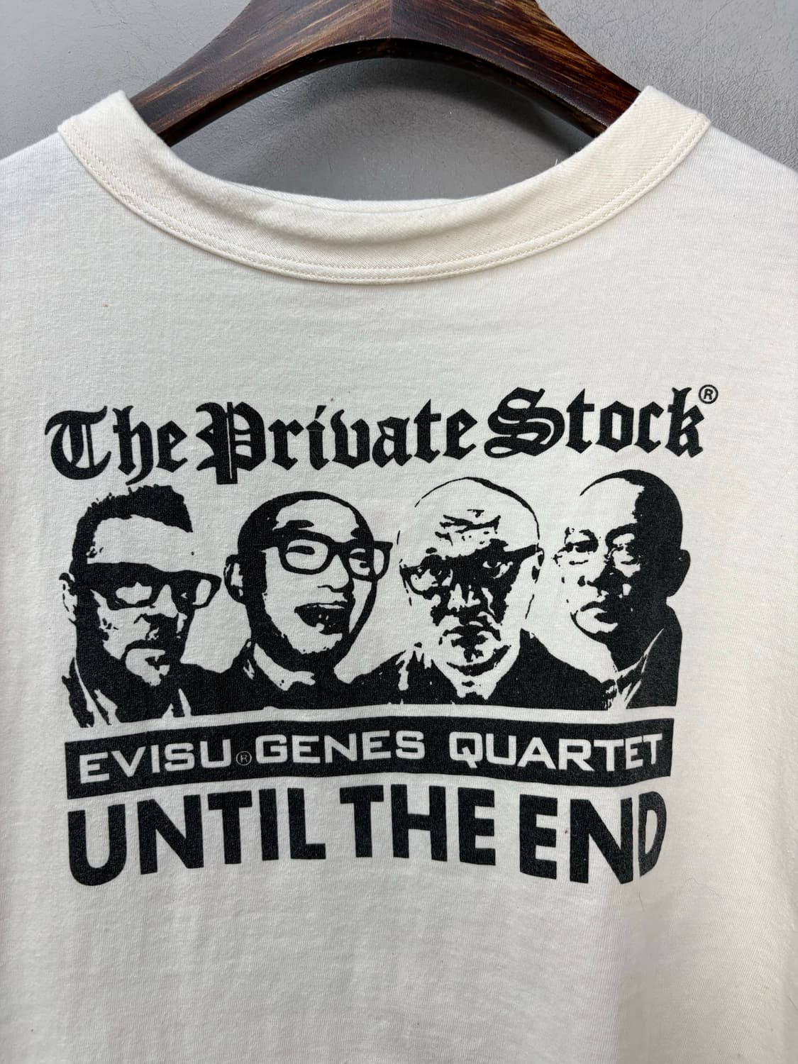 에비수 빈티지 빅프린팅 반팔 A3504 상품이미지3