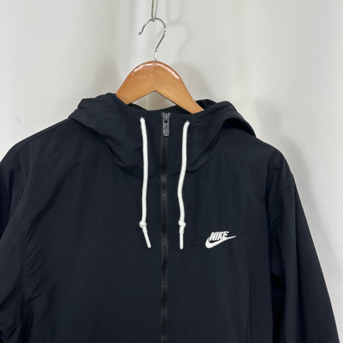나이키 남자 나일론 후드 자켓 검정 L 100 상품이미지2