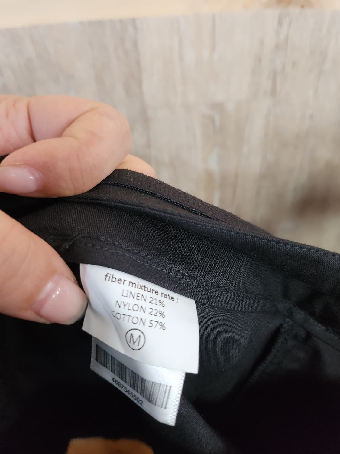 228) 유메르 UMER 린넨블렌드 반바지 상품이미지4