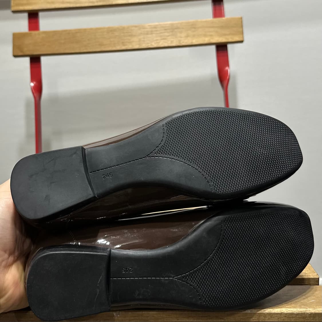 245) 가이거 구두 여성 여자 페니로퍼 브라운 상품이미지7