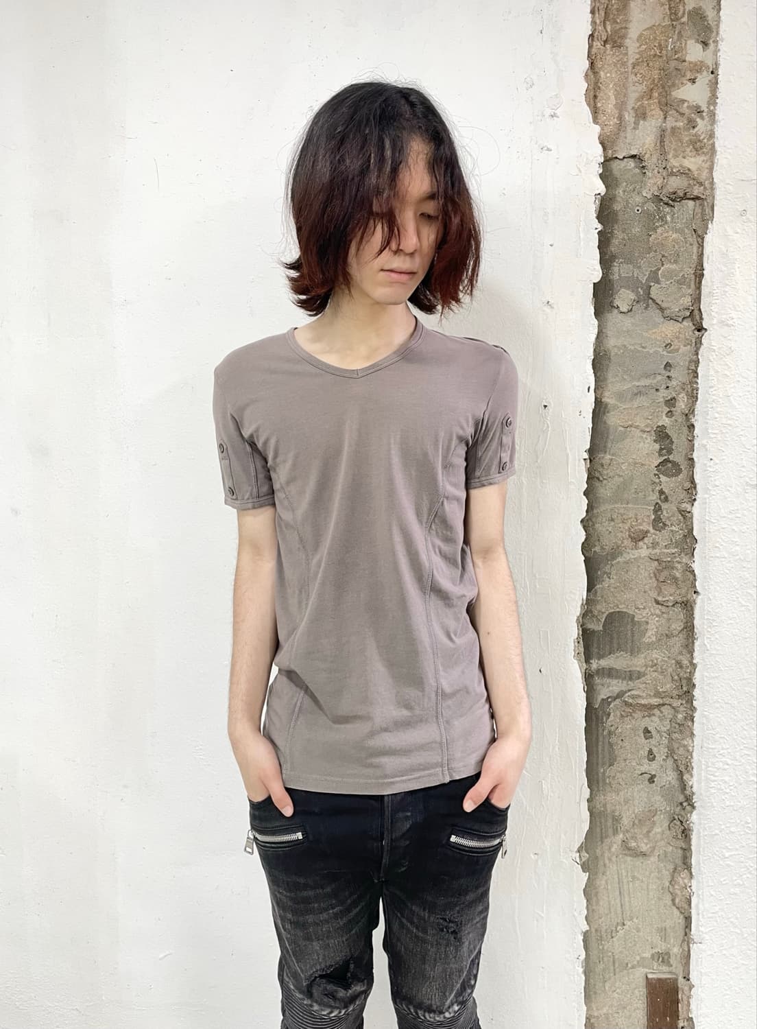 존갈리아노 패널 프린팅 티셔츠 상품이미지3