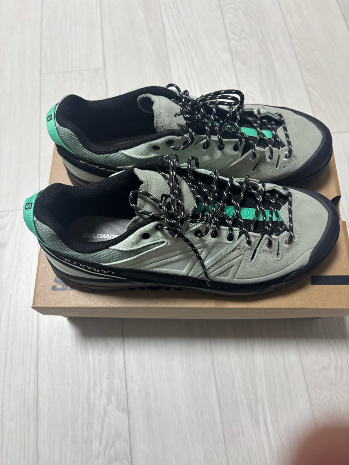 살로몬 x-alp  ltr 밀리우 그린 270 상품이미지2