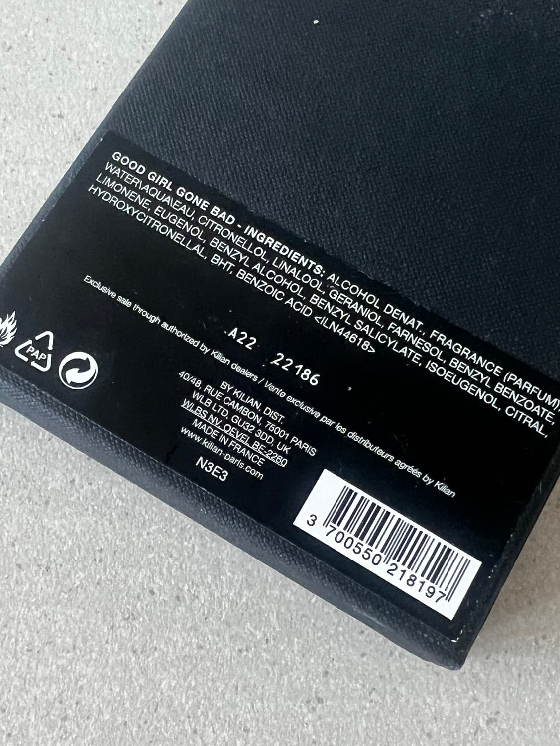 정품 킬리안 굿 걸 곤 배드 50ml 상품이미지2