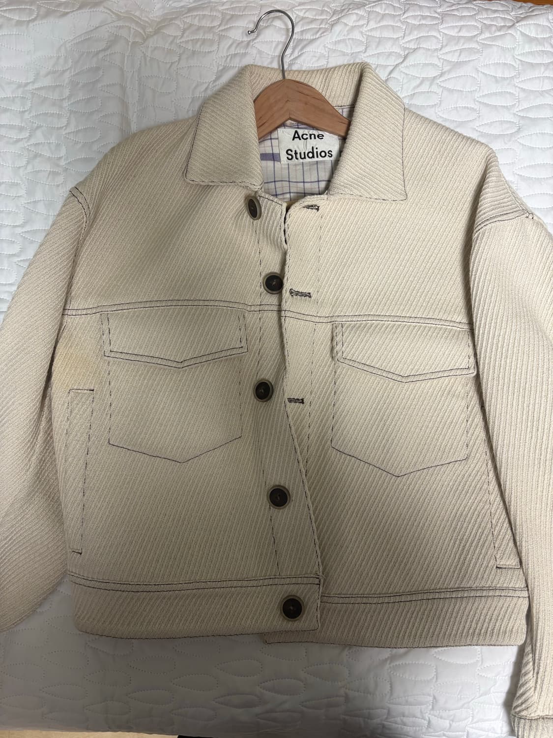 아크네 트위드자켓 상품이미지1