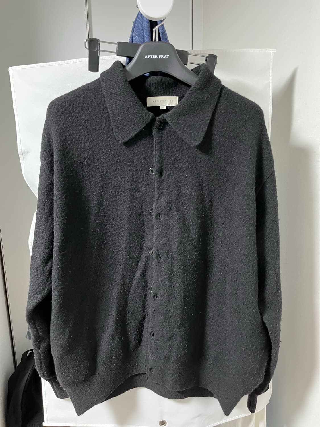 카라가디건 초판 3사이즈 상품이미지1