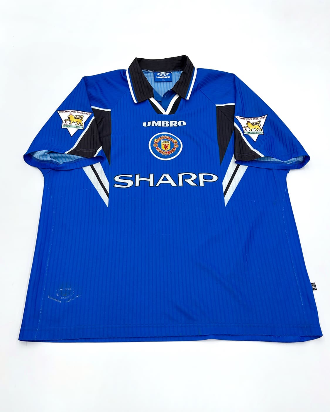 (2XL) 엄브로 96-98 맨유 써드킷 No.10 데이비드 베컴 상품이미지4