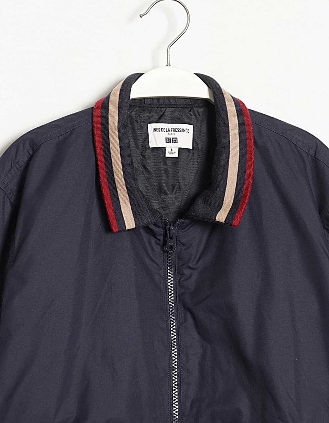 U Q x INES DE LA FRESSANGE RibBand Blous 상품이미지2