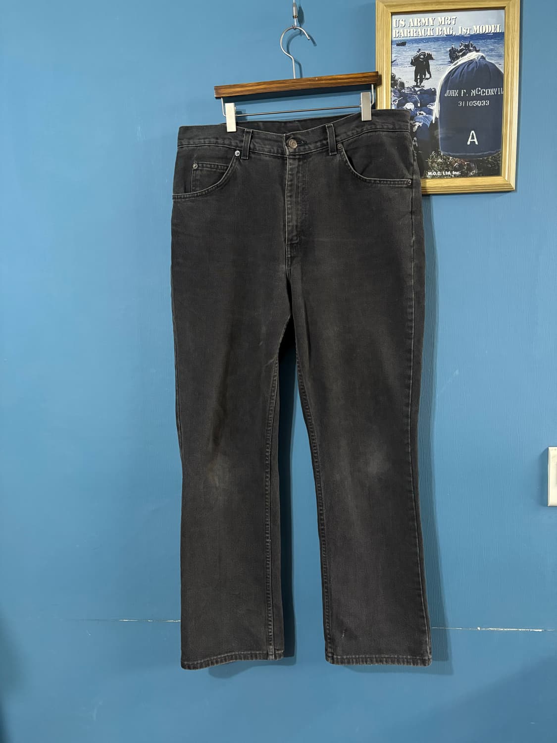 90‘s  Levis Black 619 Orange tab Denim  상품이미지1