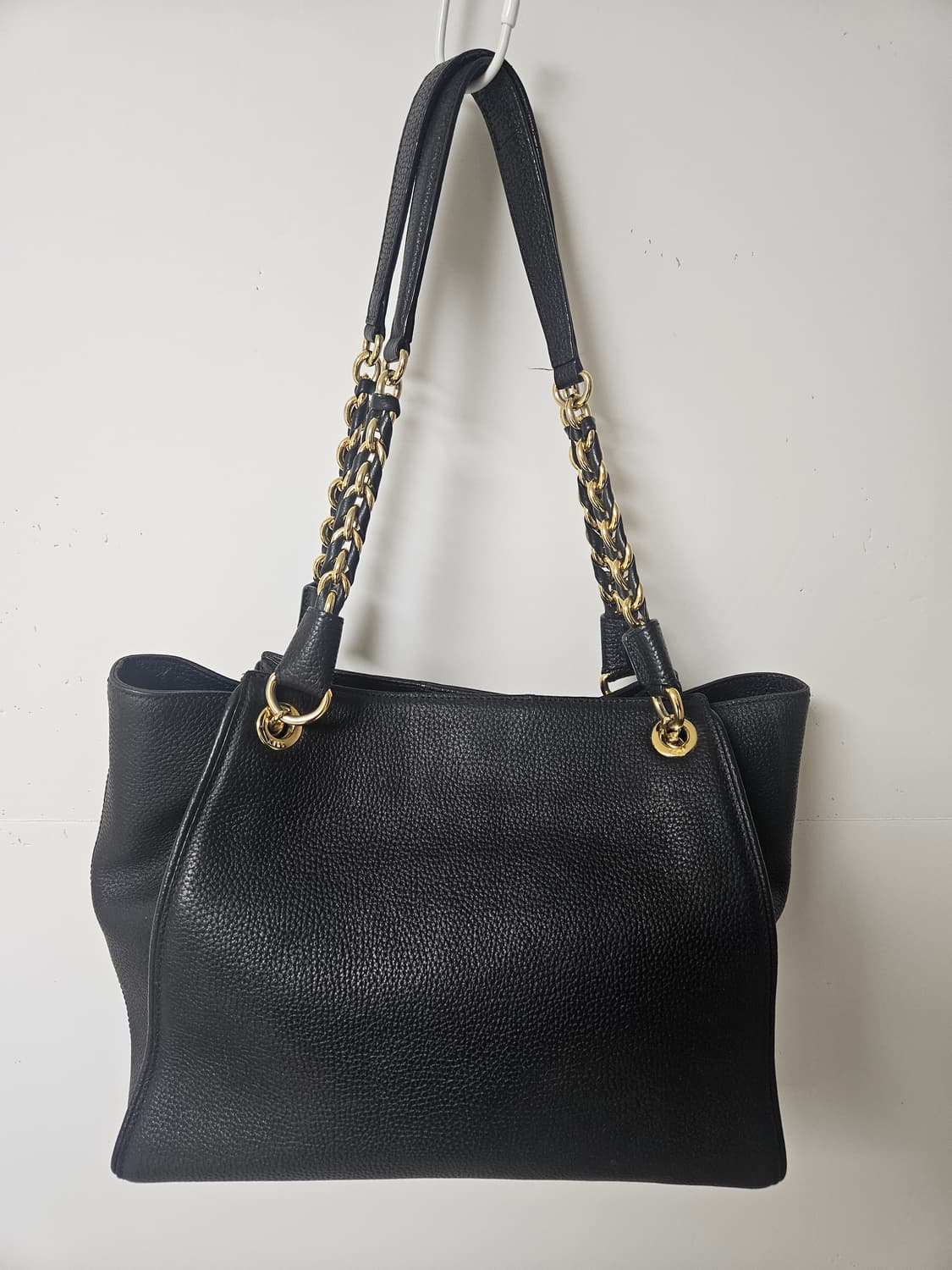 닥스 DAKS DD 위빙 레더 토트백 (블랙) 상품이미지3