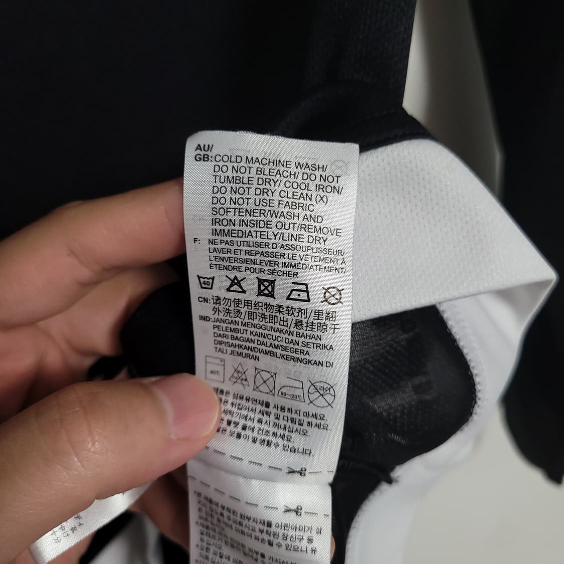 (L) ADIDAS 아디다스 삼선 긴팔 블랙 롱슬리브 상품이미지4