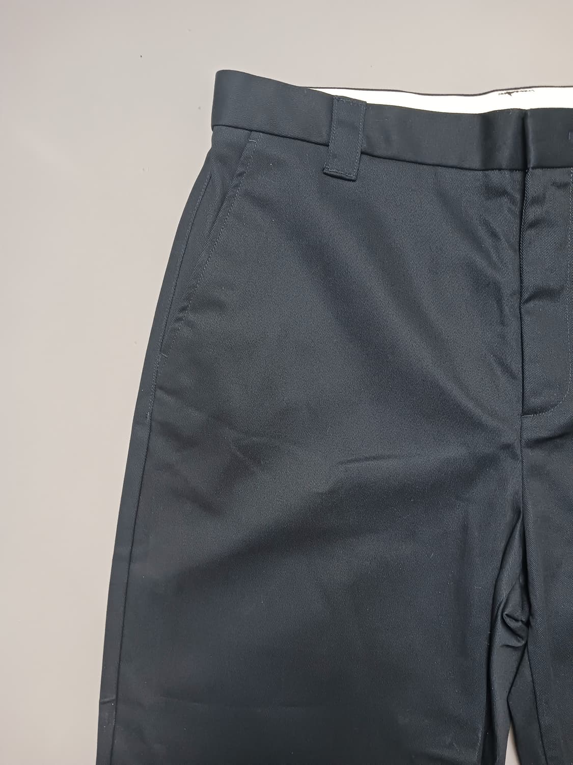 [34] 무신사스탠다드 헤비웨이트 CP 와이드 치노팬츠 네이비 상품이미지2