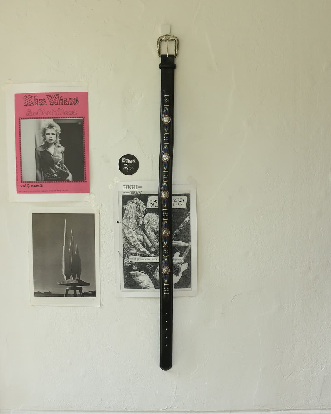 저스틴 웨스턴 레더 스터드 벨트 상품이미지1