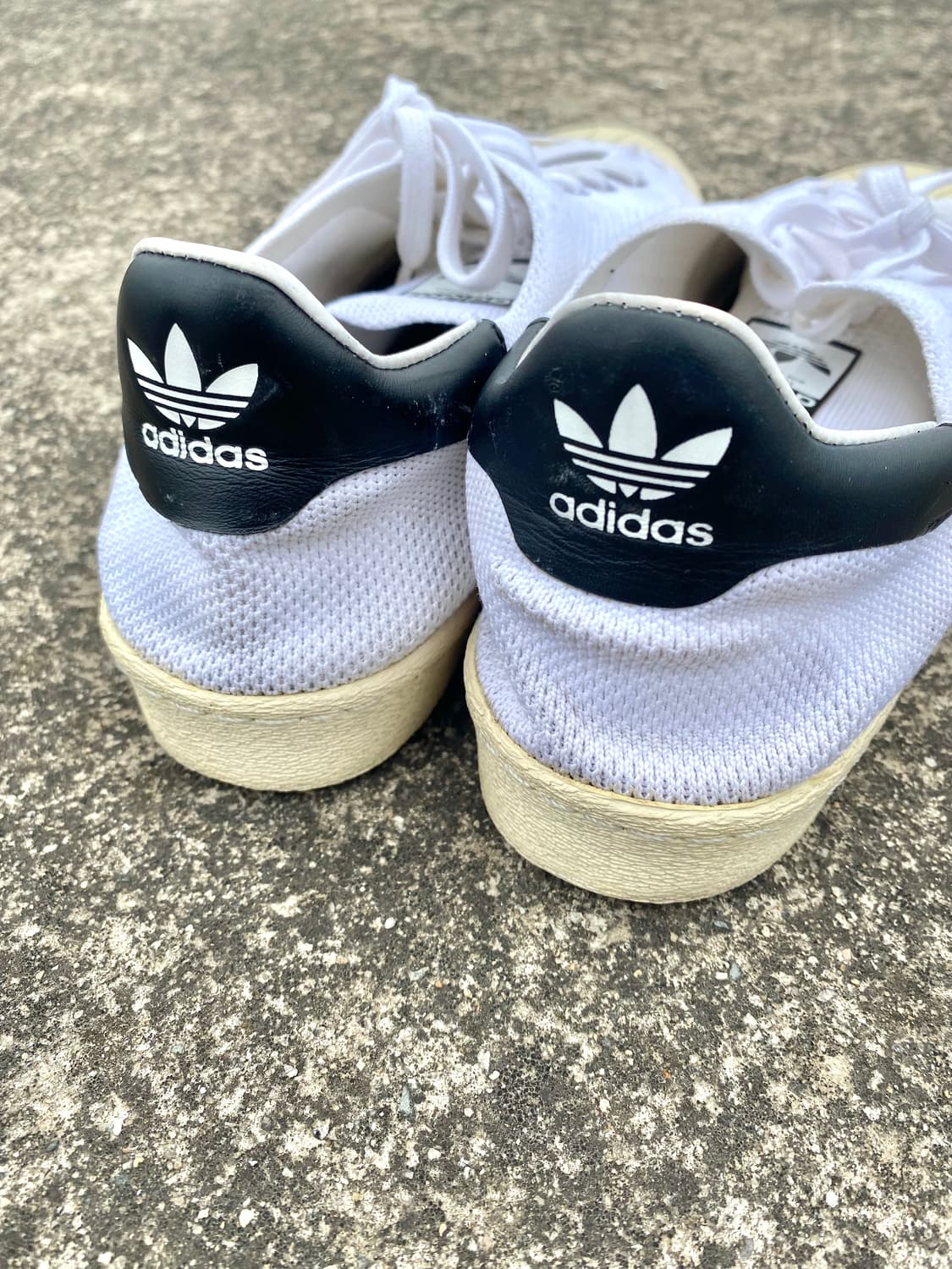 아디다스 슈퍼스타80s 프라임니트 오프화이트 상품이미지6