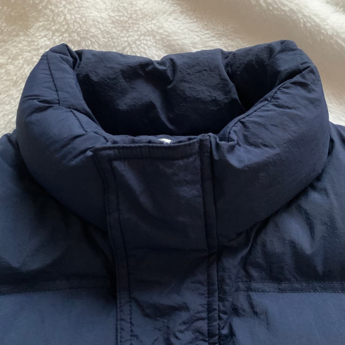 빈티지 웰론 빵빵 남여공용 네이비 패딩 상품이미지4
