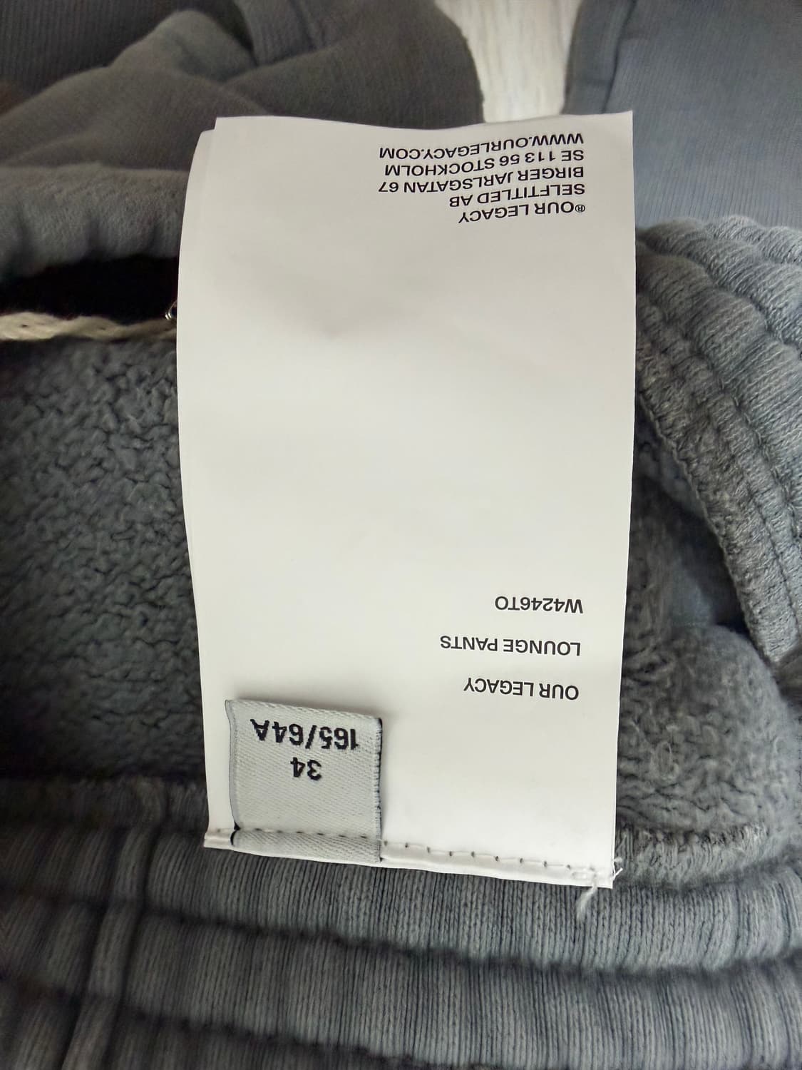 아워레가시 트랙 팬츠 34 상품이미지6