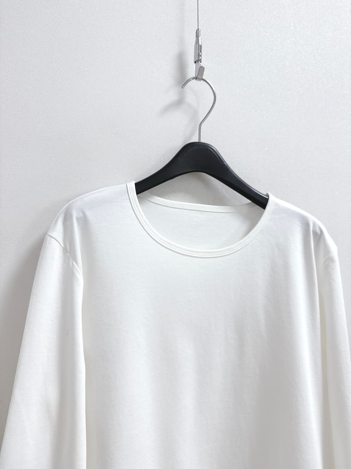 코스모스 러플 포인트 긴팔 티셔츠 상품이미지4