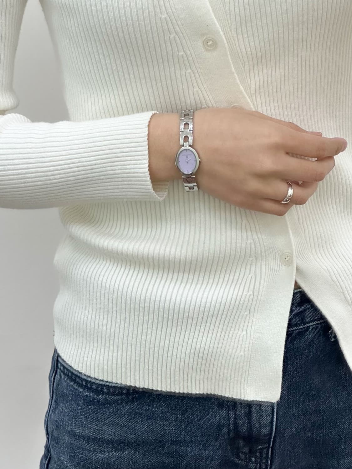 courreges / 꾸레쥬 바이올렛 다이얼 시계  상품이미지10