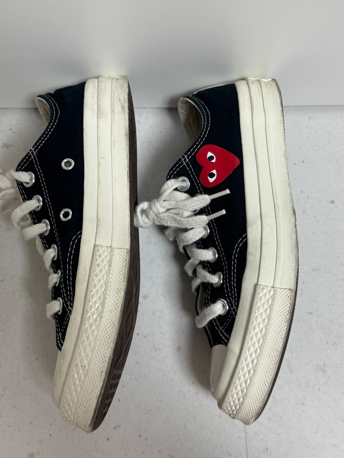 꼼데가르송 x 컨버스 스니커즈 상품이미지3