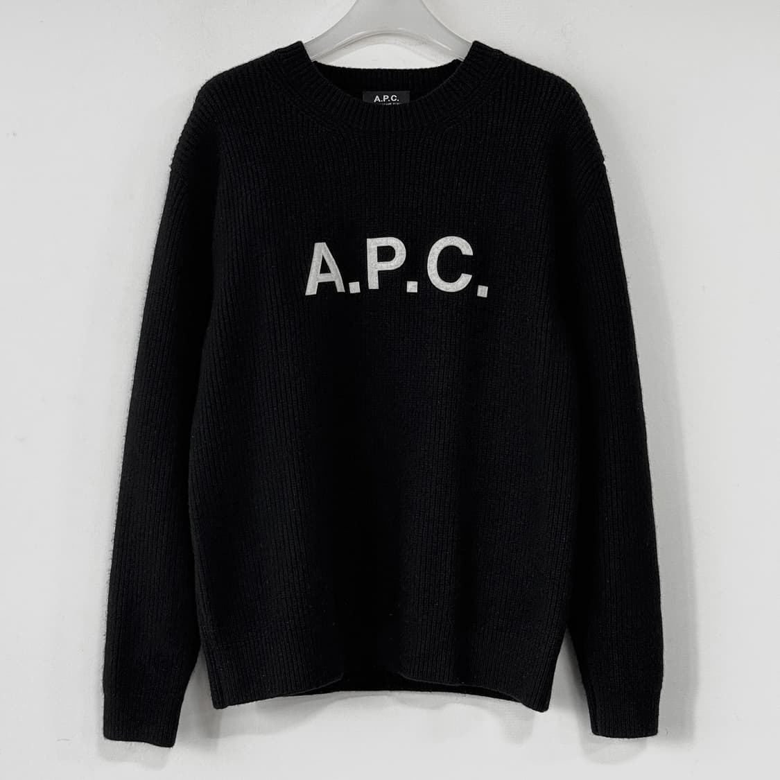 아페쎄 23 로고 울 니트 상품이미지2