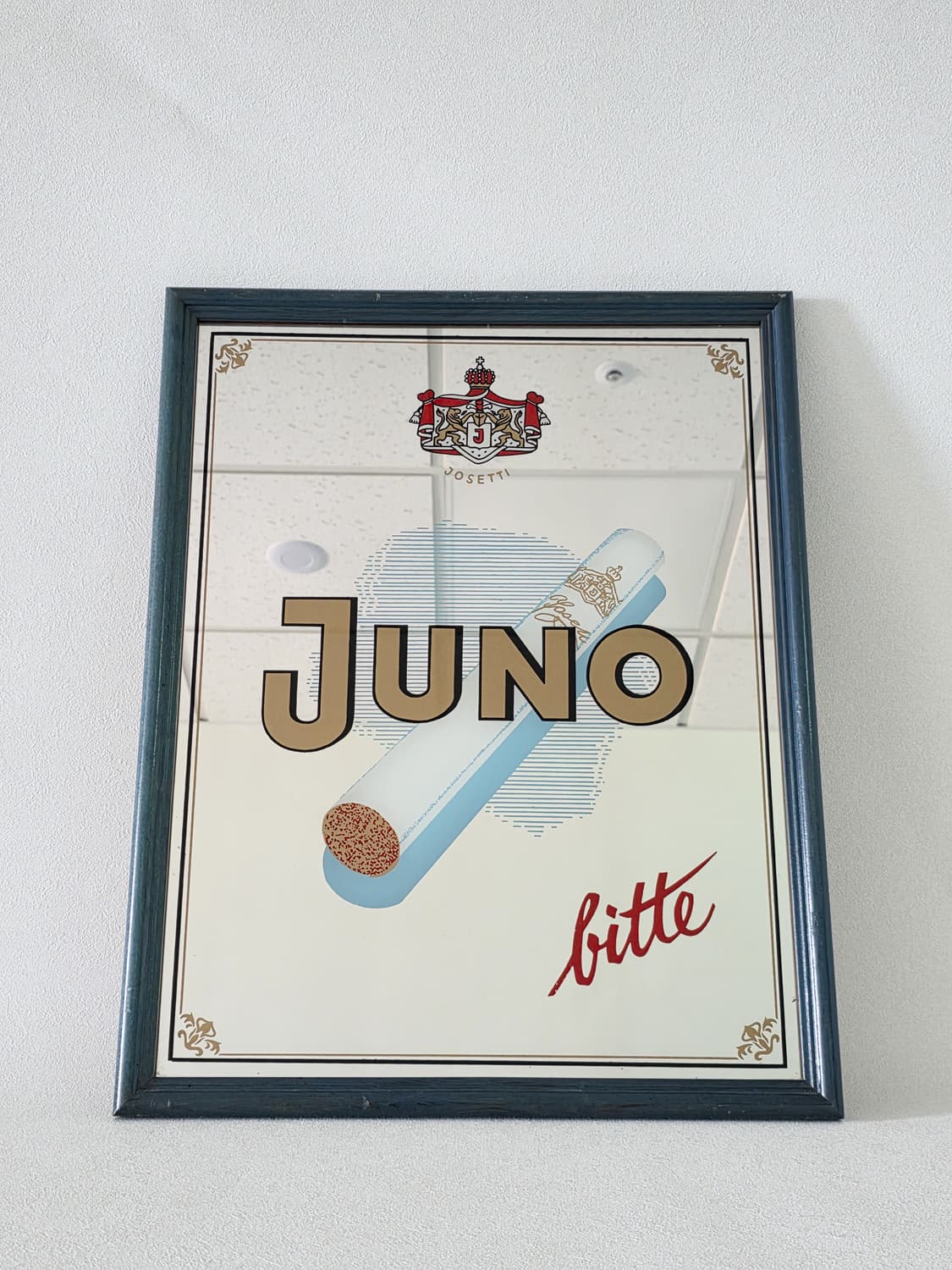 [중고] 70년대 Juno Josetti 독일 빈티지 거울 액자 상품이미지4