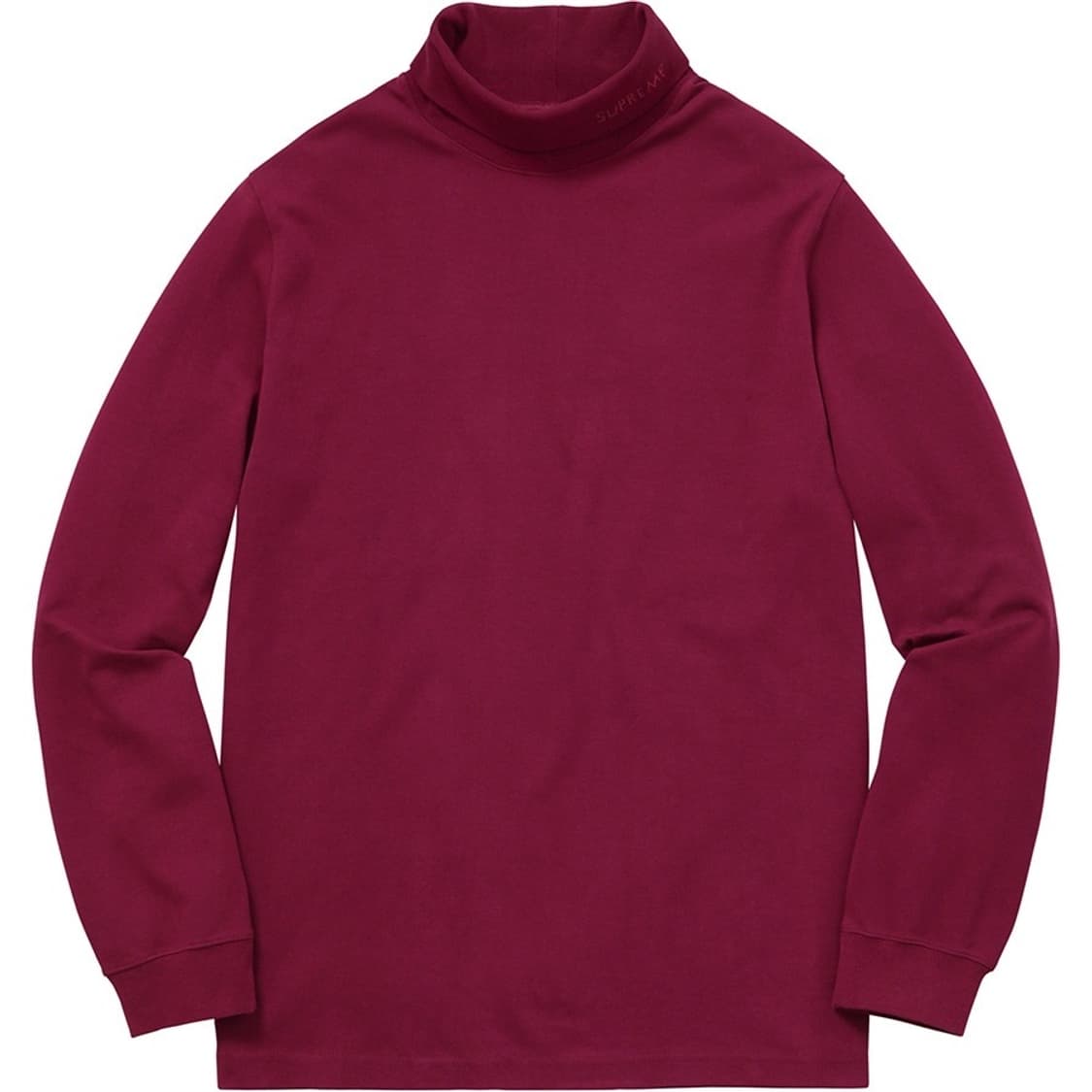 슈프림 솔리드 롱슬리브 터틀넥 블랙 상품이미지2