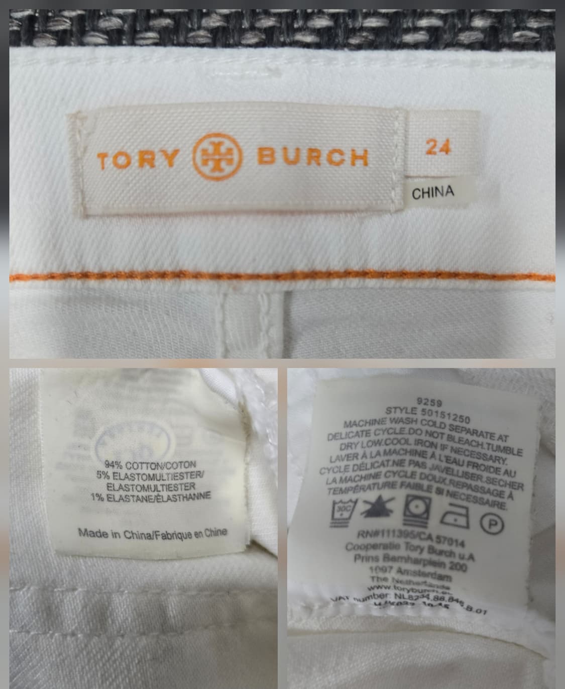 토리버치 데님팬츠 부츠컷 청바지 상품이미지10