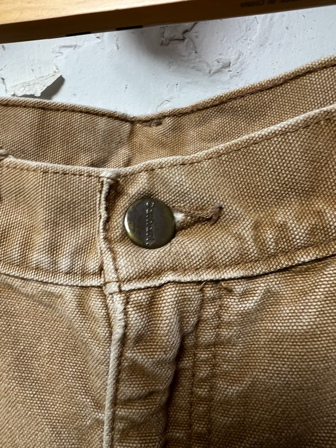 칼하트 체크 라이닝 카펜터 팬츠 상품이미지5