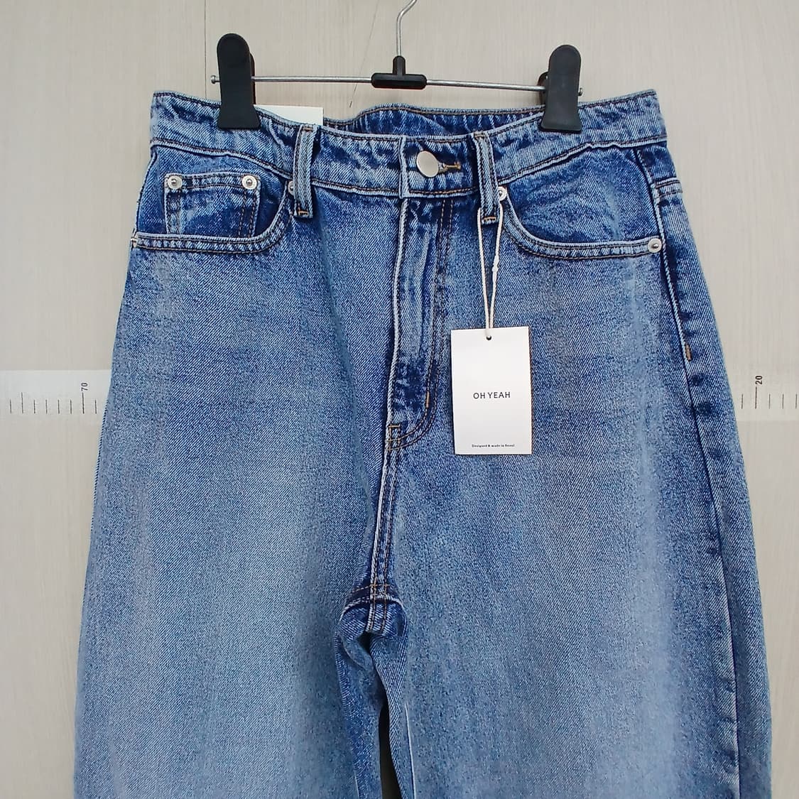 OHYEAH 오예 데님 와이드 팬츠 상품이미지2