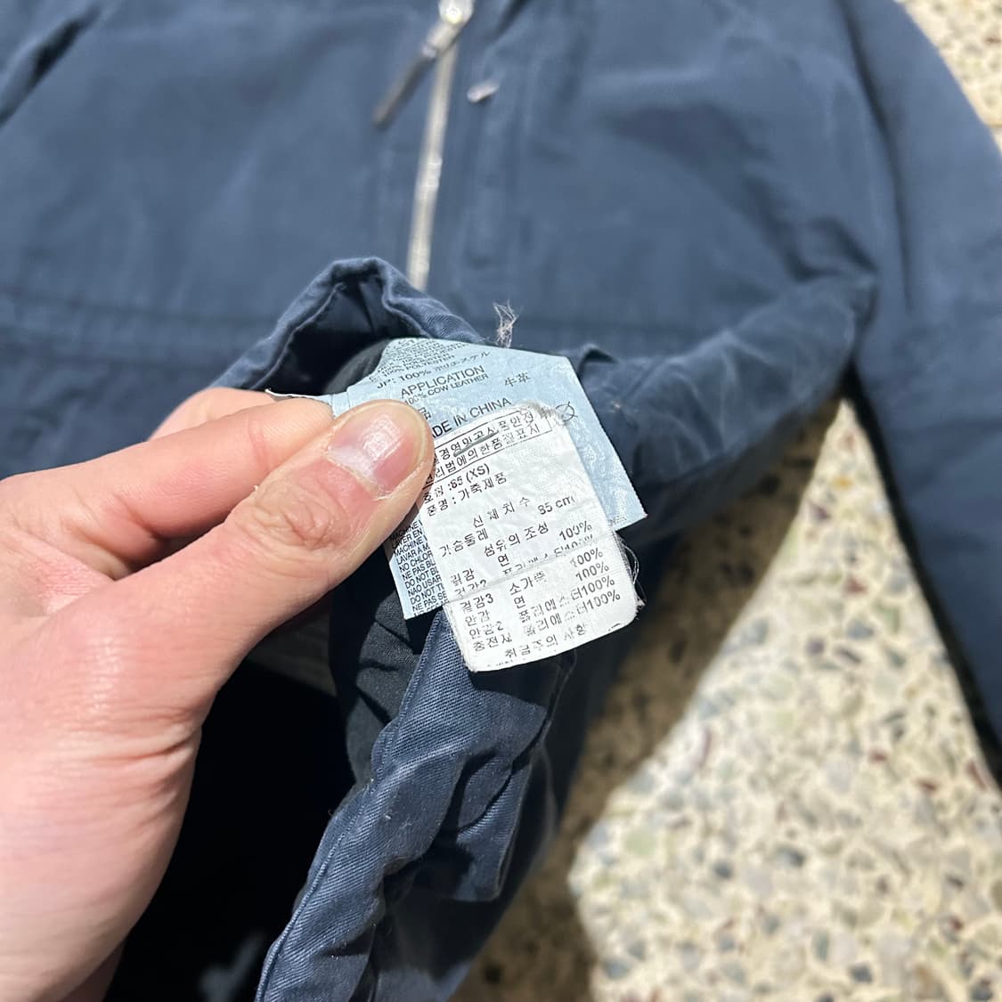 디젤(Diesel) 워싱 투웨이 야상 자켓 상품이미지6