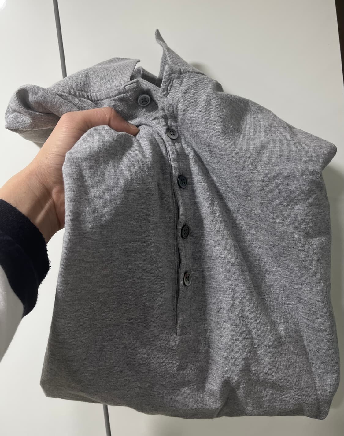 톰브라운 남성 폴로셔츠 회색, MJP052A-00042055 상품이미지8