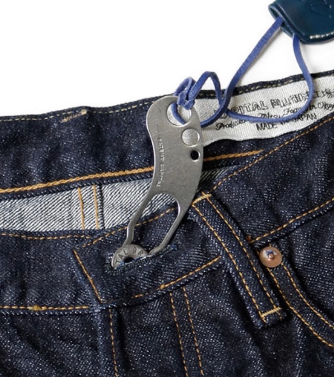 캐피탈 버튼후크 키링-무광 상품이미지1