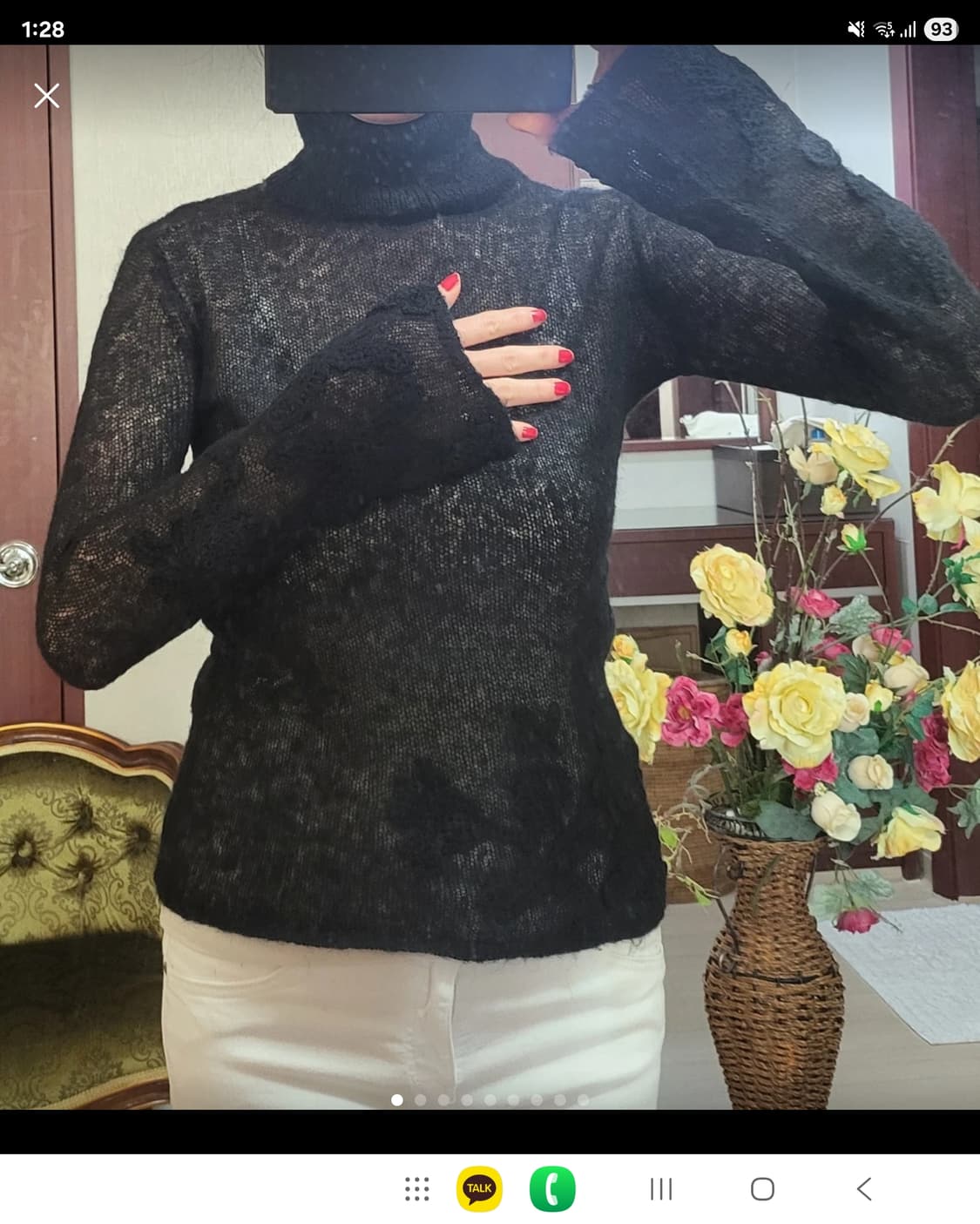 스페인 망고 MNG 터틀넥 스웨터 상품이미지1