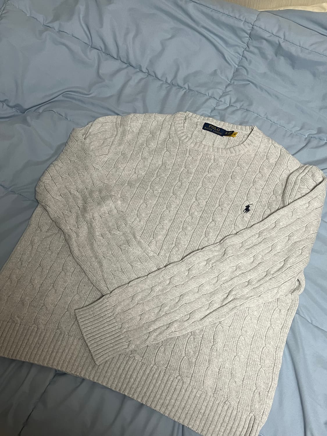 폴로랄프로렌 XL 케이블 꽈배기 니트 스웨터 팔아요! 상품이미지1