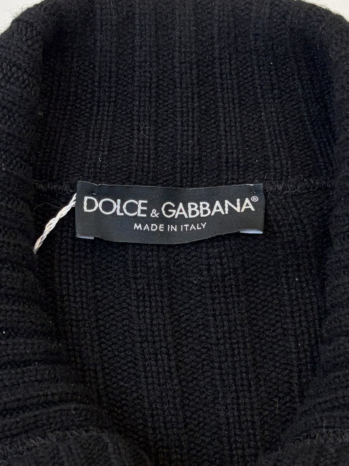 돌체앤가바나 캐시미어 리브드 가디건 상품이미지4