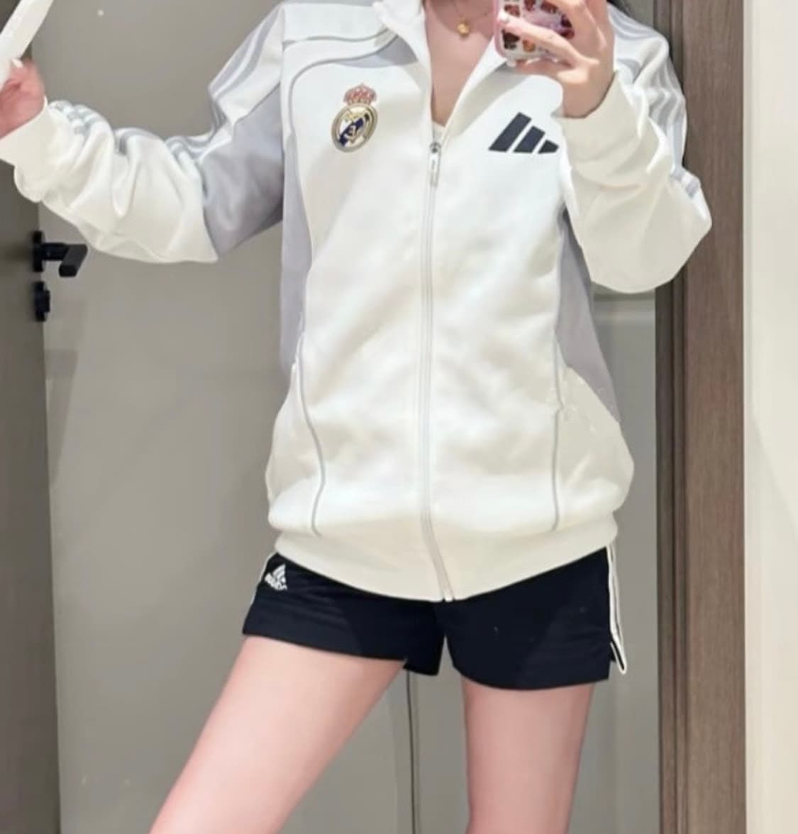 아디다스 레알마드리드 25/26 트랙탑 져지 집업 상품이미지1