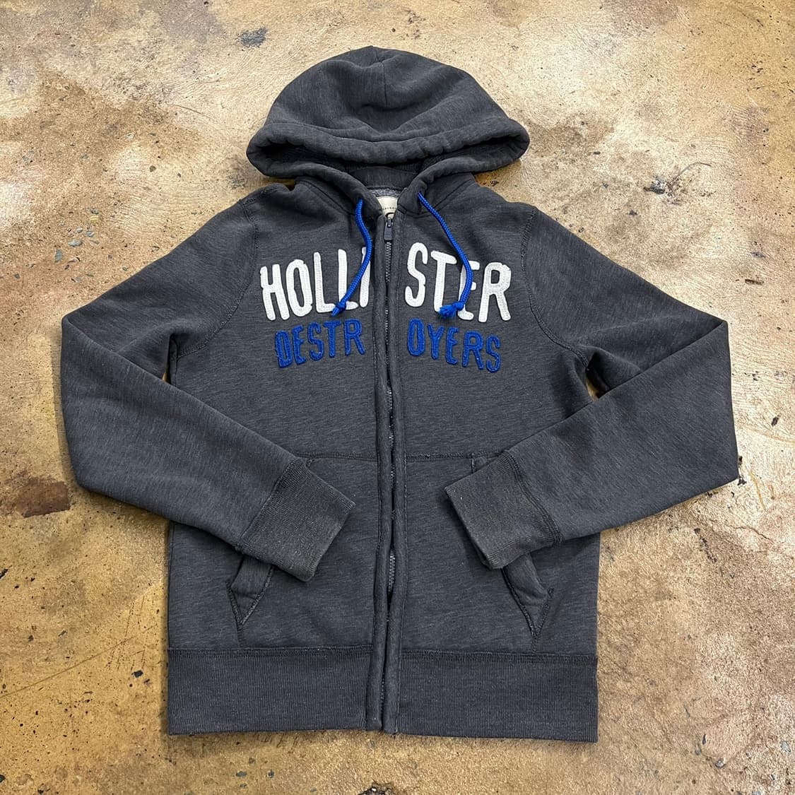 홀리스터 그레이 후드집업 상품이미지2