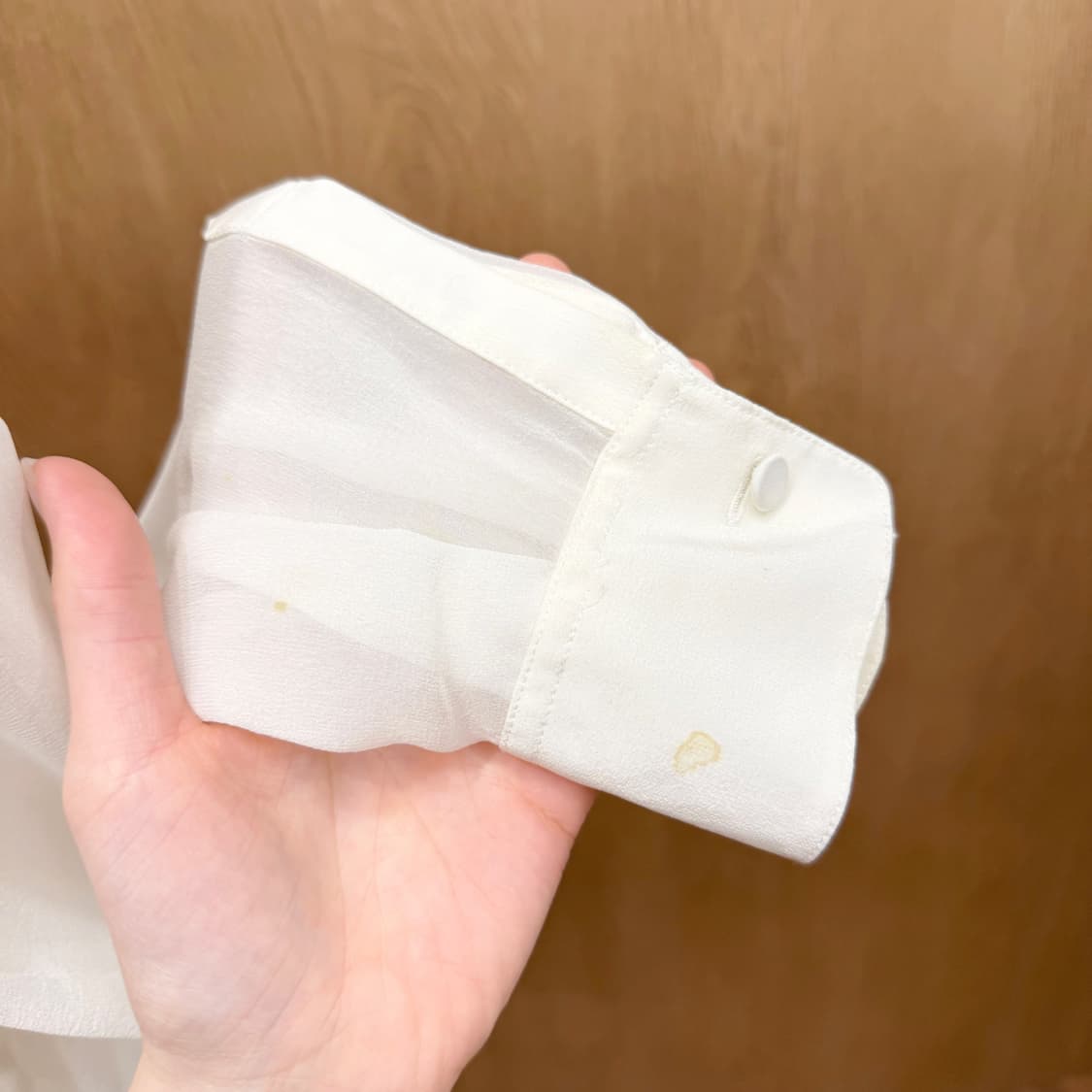 3.1 필립림 실크 카라 셔츠 블라우스 히든 버튼 디테일 아이보리 상품이미지9